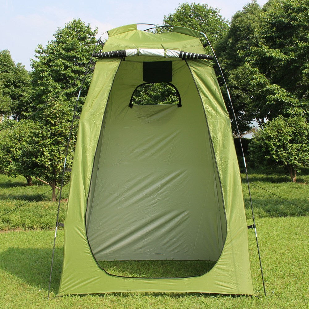 Tente de douche et toilettes portable 120×120×180 cm camping