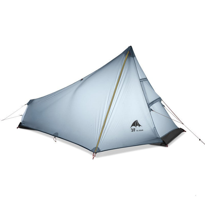 Tente pyramide 1 place ultralégère, silnylon 15D, 690 g, double paroi