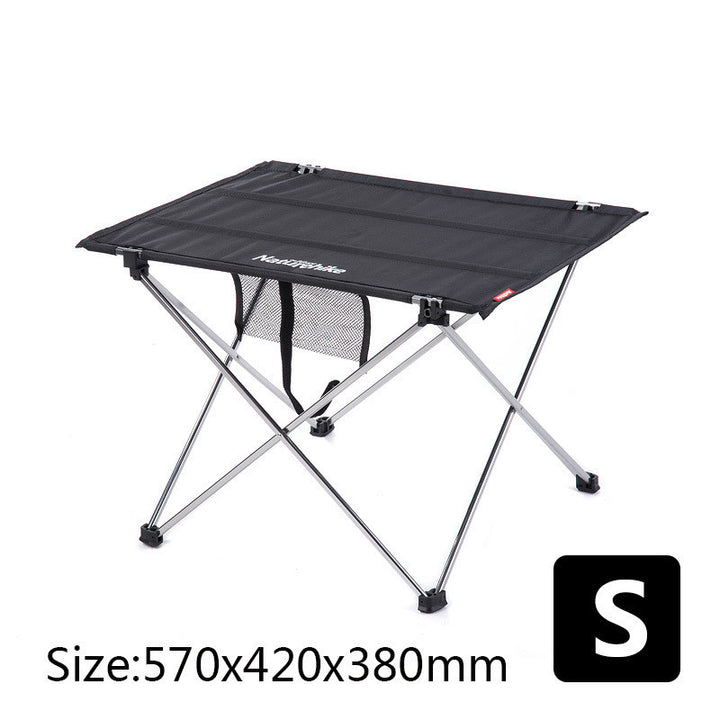 Table pliante portable - aluminium et toile Oxford