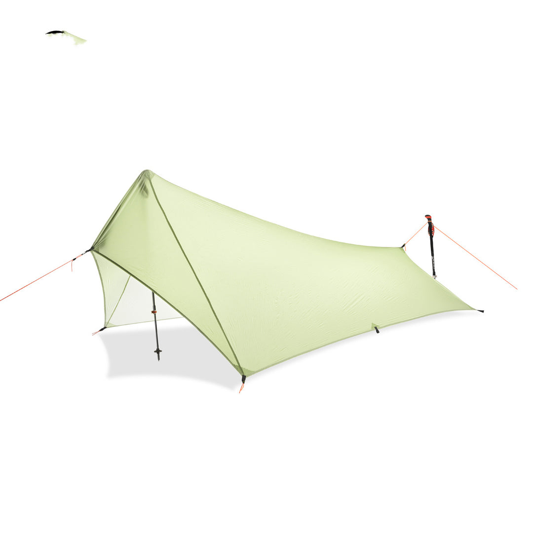 Tarp nylon 1 place imperméable - bâtons, 4 saisons